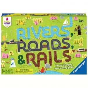 Ravensburger Настільна гра "Річки, дороги та рейки" 22053 дитяча іграшка