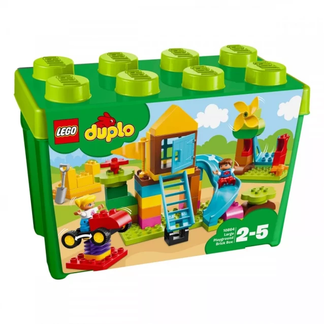 Конструктор LEGO Duplo Коробка С Кубиками Большая Игровая Площадка (10864) - 6