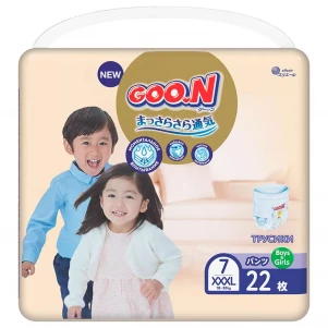 Goo.N Premium Soft Трусики-підгузки GOO.N Premium Soft для дітей 18-30 кг (розмір 7(3XL), унісекс, 22 шт) 863231 для малюків