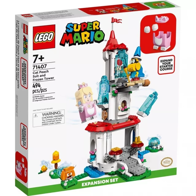 Конструктор LEGO Super Mario Костюм Піч-кішки та Крижана вежа (71407) - 1