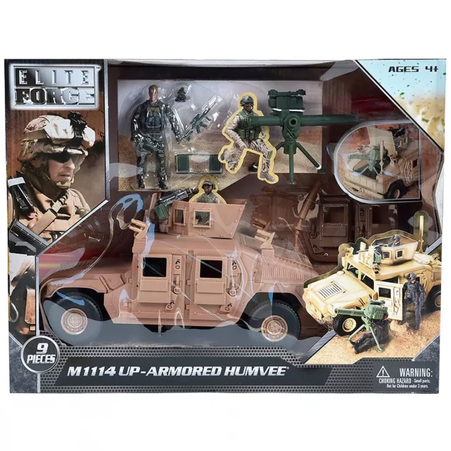 Игровой набор Elite Force Бронеавтомобиль HUMVEE M1114 (101863) - 1
