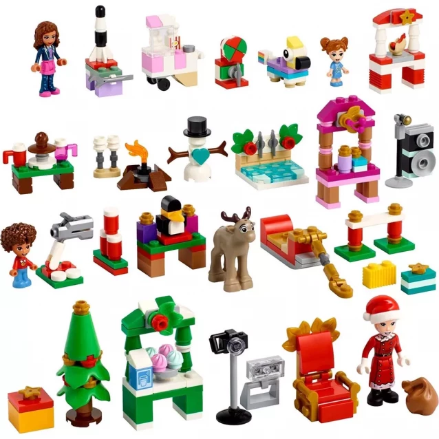 Конструктор LEGO Friends Новогодний адвент-календарь Friends (41706) - 3