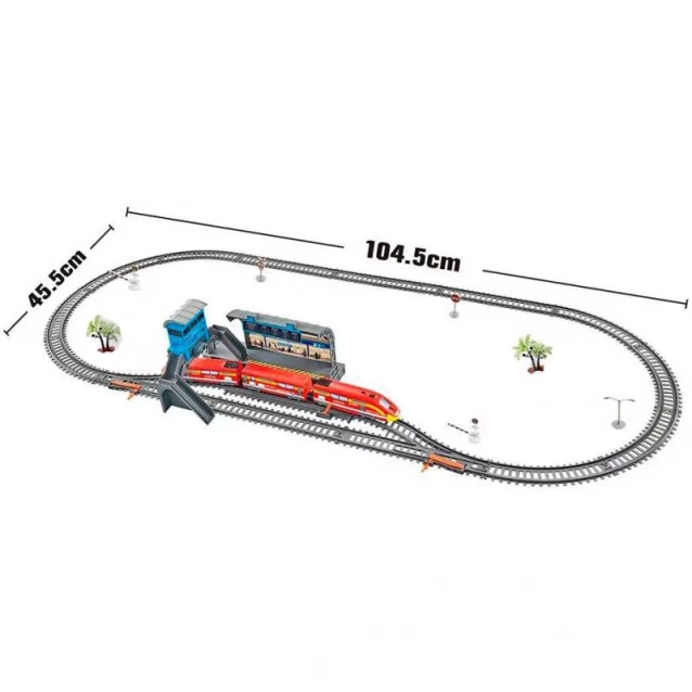 TRAIN KING Игрушка железная дорога арт. 20818 Power Train, 300 см, у кор 46, 8*36*10 см - 3