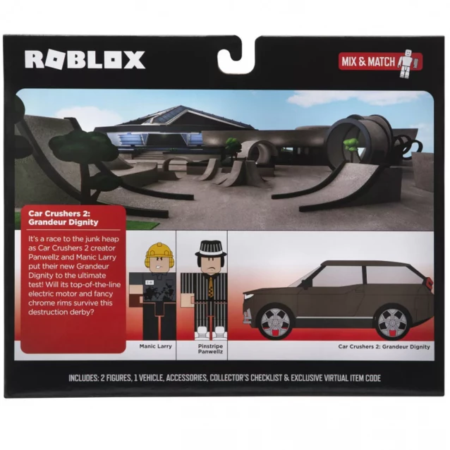 Ігровий набір Roblox Feature Vehicle Car Crusher 2: Grandeur Dignity W10 (ROB0498) - 2