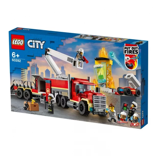 Конструктор LEGO City Пожарный командный пункт (60282) - 1