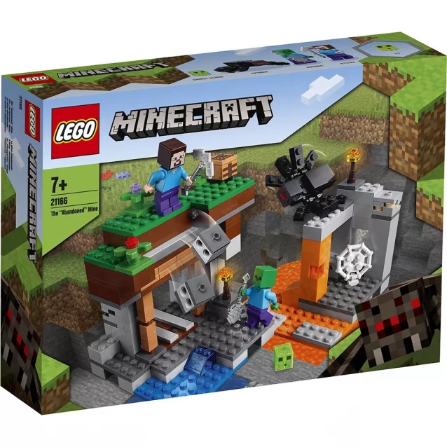 Конструктор LEGO Minecraft Заброшенная Шахта (21166) - 1