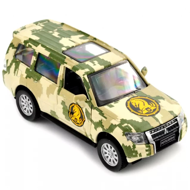 Автомодель TechnoDrive Шеврони Героїв Mitsubishi Pajero 4WD Turbo 47 ОМБр (250361M) - 7