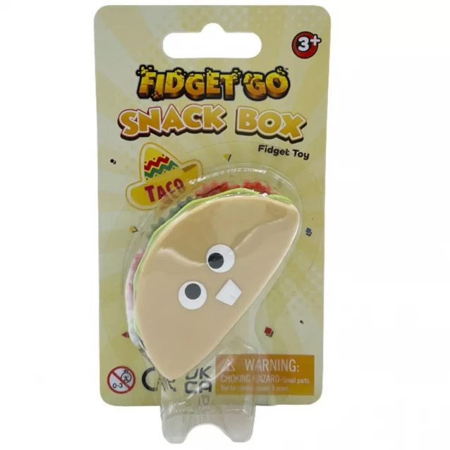 Игрушка антистресс FidgetGo Тако (FGSB009) - 1
