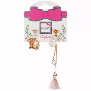 Сережки Lukky Fashion Східний стиль (T24634) Біжутерія