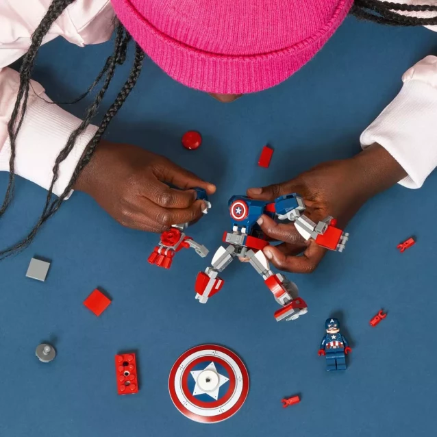Конструктор Lego Super Heroes Робоброня Капітана Америки (76168) - 6