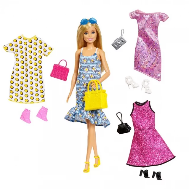 Кукла Barbie с нарядами (JCR80) - 1