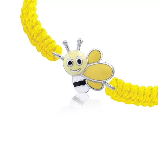 UMA&UMI Браслет плетений Весела бджілка Жовтий - 2