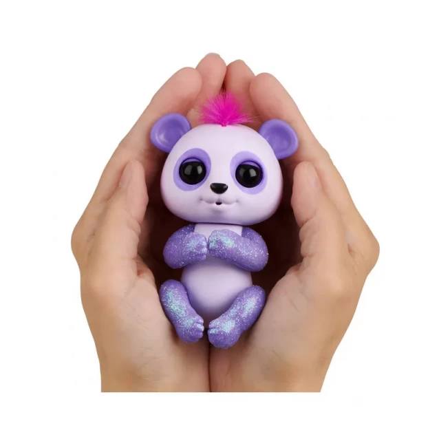 Fingerlings Интерактивная ручная панда фиолетовая - 3