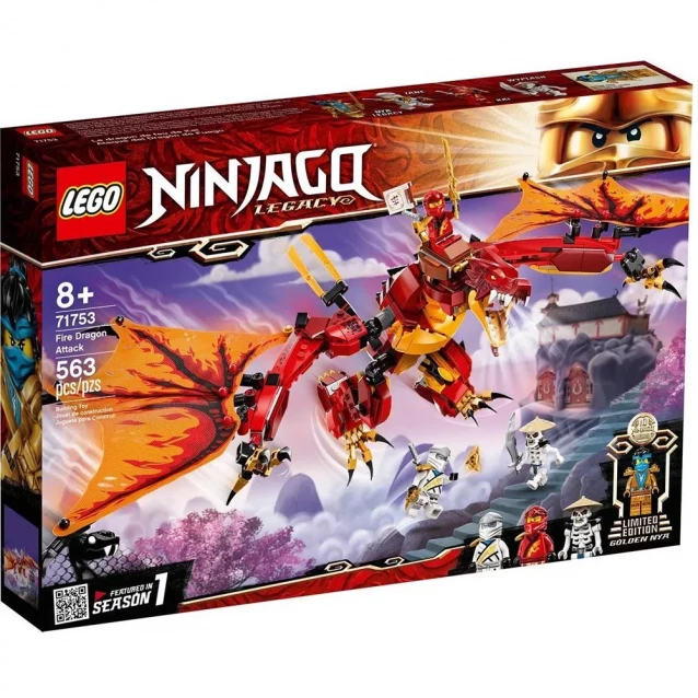 Конструктор LEGO Нападение Огненного Дракона (71753) - 1