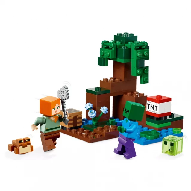 Конструктор LEGO Minecraft Пригоди на болоті (21240) - 4