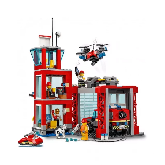 Конструктор LEGO City Пожарное депо (60215) - 9