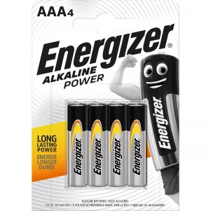 Energizer Батарейка AAA Alk Power уп. 4шт. 7638900247893 дитяча іграшка