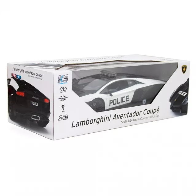 Автомодель KS Drive Lamborgini Aventador Police 1:14 на радиоуправлении (114GLPCWB) - 10