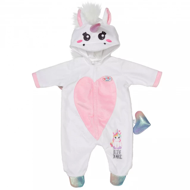 Одежда для куклы Baby Born Комбинезончик Единорога 43 см (832936) - 1