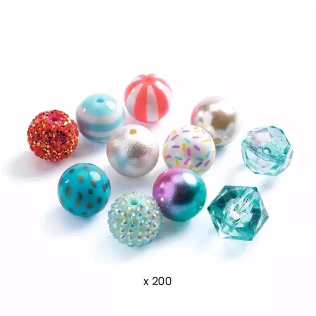Набір для виготовлення намиста Djeco Сріблясті бульбашки (DJ00025) - 3