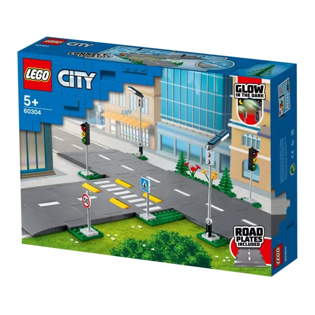 Конструктор LEGO City Дорожні плити (60304) - 1