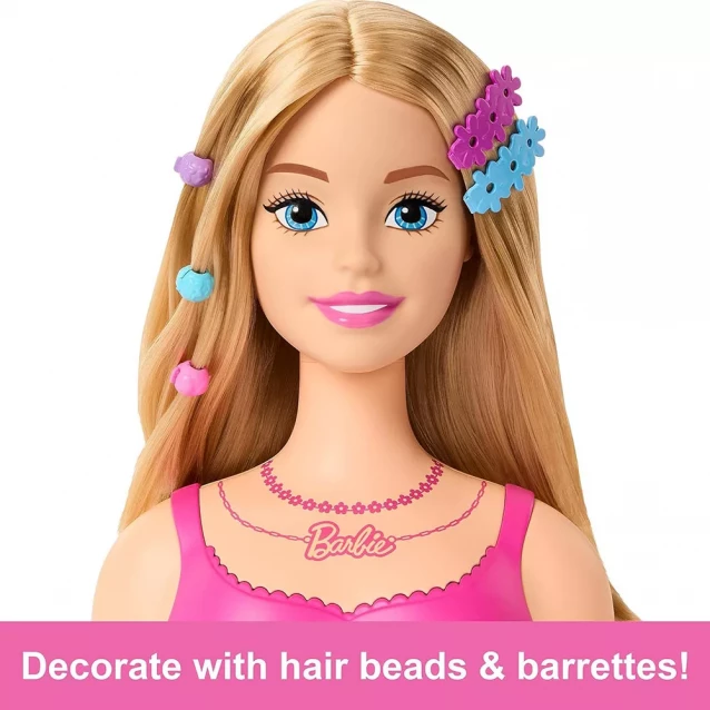 Лялька-манекен для зачісок Barbie Класика (HMD88) - 4