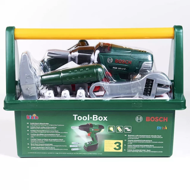 Іграшкова скринька з інструментами Bosch (8520) - 2