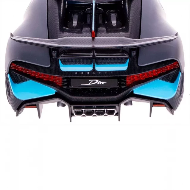 Автомодель Bburago Bugatti Divo темно-сірий, 1:18 (18-11045DG) - 4