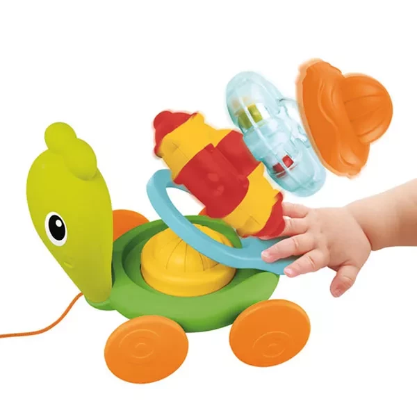 Sensory Розвиваюча іграшка-каталочка "Равлик", 005182S - 4