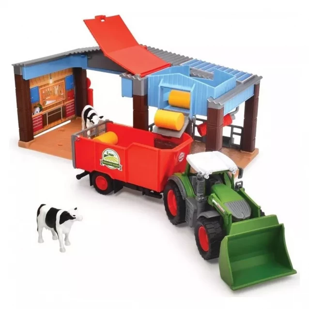 Игровой набор Dickie Toys Ферма с трактором Фендт со звуковыми и световыми эффектами (3735003) - 6