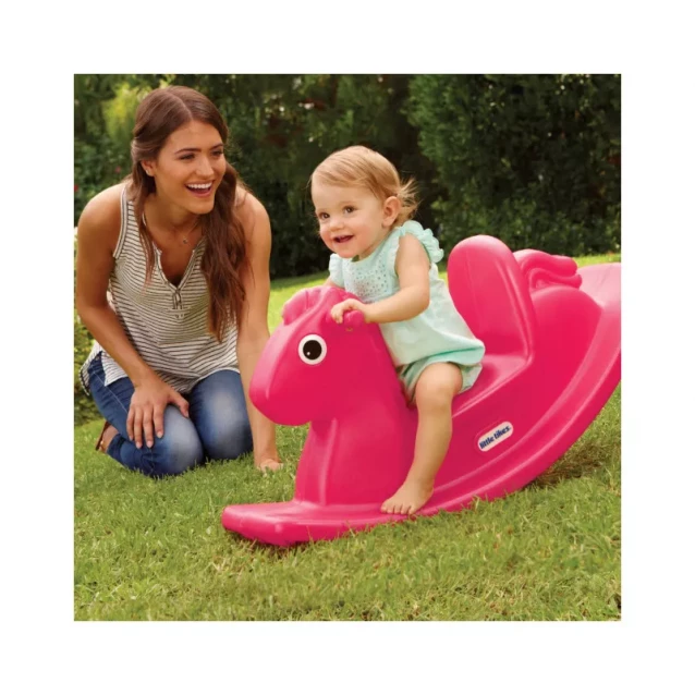 Качалка - Веселая Лошадка S2, Розовая Little Tikes Outdoor (400G00060) - 3