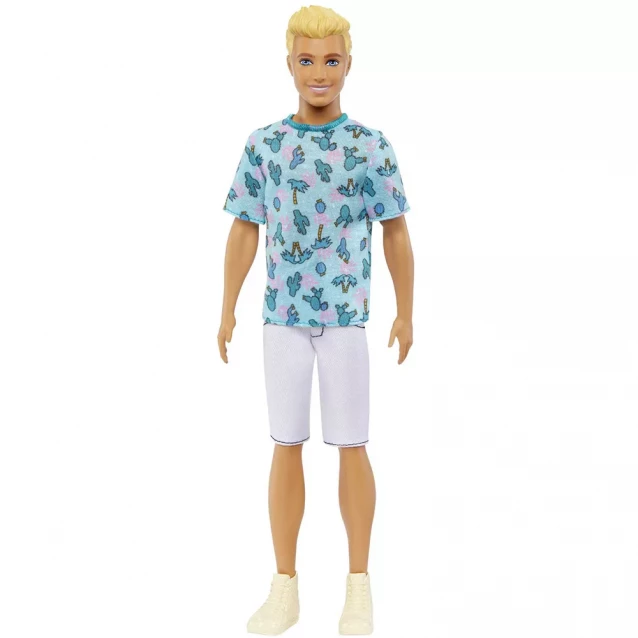 Лялька Barbie Модник Кен у футболці з кактусами (HJT10) - 1