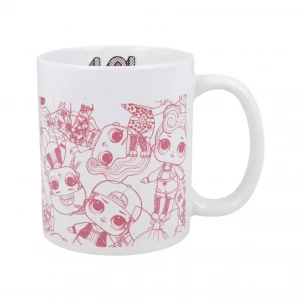 STOR Кружка керамическая, ЛОЛ, STOR CERAMIC PROMO MUG 11 OZ IN GIFT BOX LOL SURPRISE ROCK ON детская игрушка