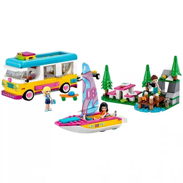 Конструктор LEGO Лісовий Будинок На Колесах І Яхта (41681) - 3