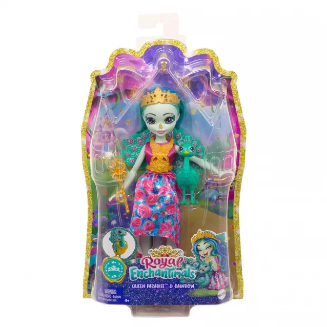 Enchantimals Лялька "Її Величність Пава Парадайз та Рейнбоу" GYJ14 - 6