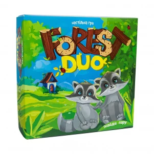 Strateg Настільна гра 30867 (укр) "Forest Duo" 30867 дитяча іграшка