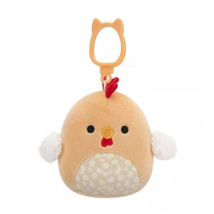 М'яка іграшка на кліпсі Squishmallows Півник Руті 9 см (SQCP00465) дитяча іграшка
