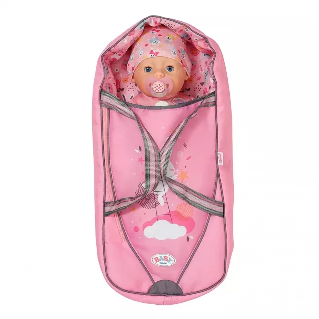 Люлька-перенесення для ляльки Baby Born 2в1 Солодкі сни (832448) - 3