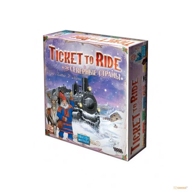 HW Настільна гра Ticket to Ride: Північні Країни - 1
