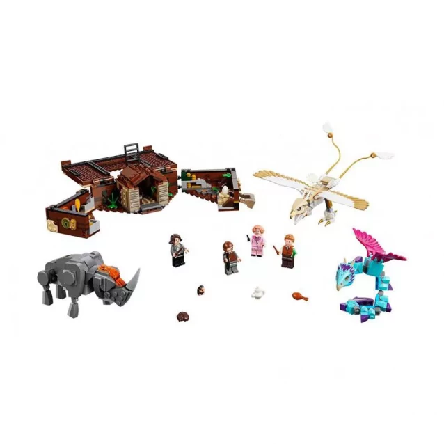 Конструктор Lego Harry Potter Конструктор Чемоданчик С Магическими Животными Ньюта (75952) - 4