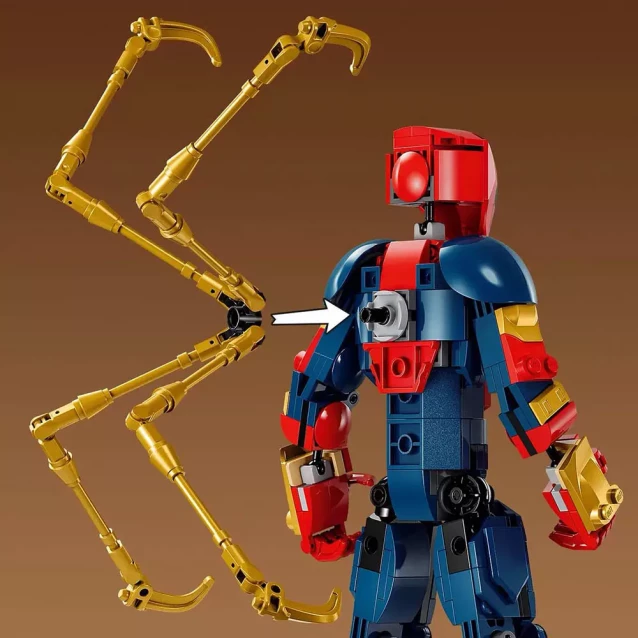 Конструктор LEGO Marvel Фигурка Железного Человека-Паука для сборки (76298) - 9