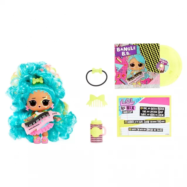 Набір із ляльками LOL Surprise! серії Remix Hairflip - Музичний Сюрприз (566960-А) - 2
