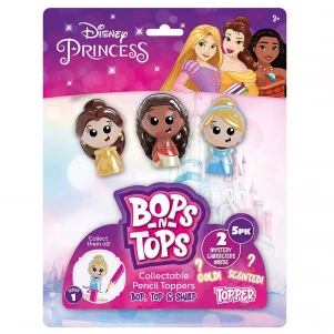 Набор фигурок-топеров Sambro Bop n Tops Принцессы Дисней 5в1 в ассортименте (DSP20-3562-KV-FO) детская игрушка