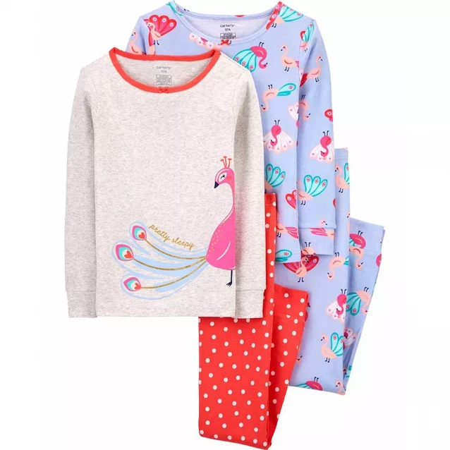 Комплект пижам Carter's для девочки 108-114 см 2 шт (3M526310_5) - 1