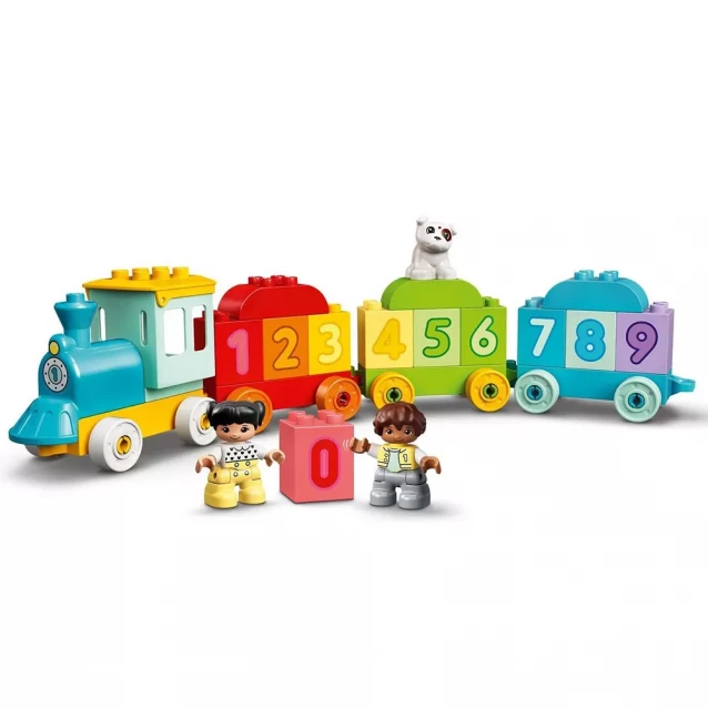 Конструктор LEGO Duplo Потяг із цифрами – вчимося рахувати (10954) - 4
