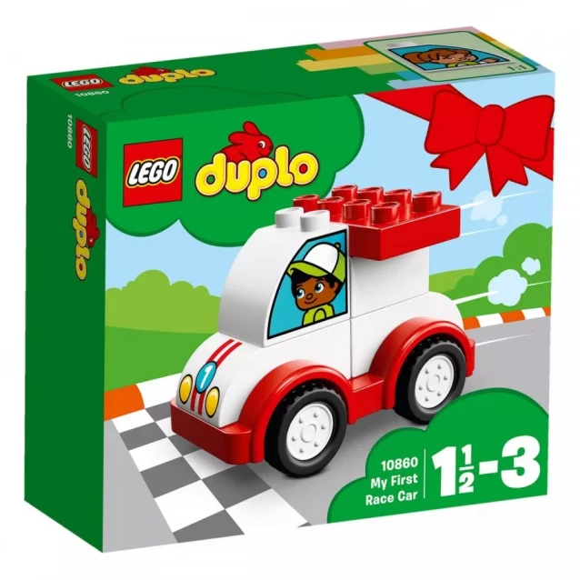 Конструктор LEGO Duplo Мой Первый Гоночный Автомобиль (10860) - 1