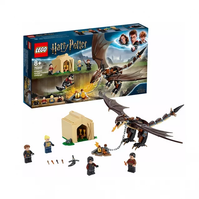 Конструктор LEGO Harry Potter Угорська Хвосторога В Тричаклунському Турнірі (75946) - 3