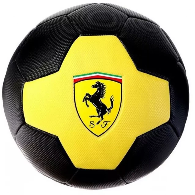 М'яч футбольний р.5, жовто-чорний - 1