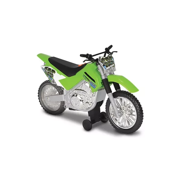 TOY STATE Мотоцикл Kawasaki KLX 140 Moto-Cross Bike зі світлом та звуком 25 см - 2