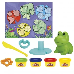 Набір для творчості з пластиліном Play Doh Жабка та кольори (F6926) дитяча іграшка